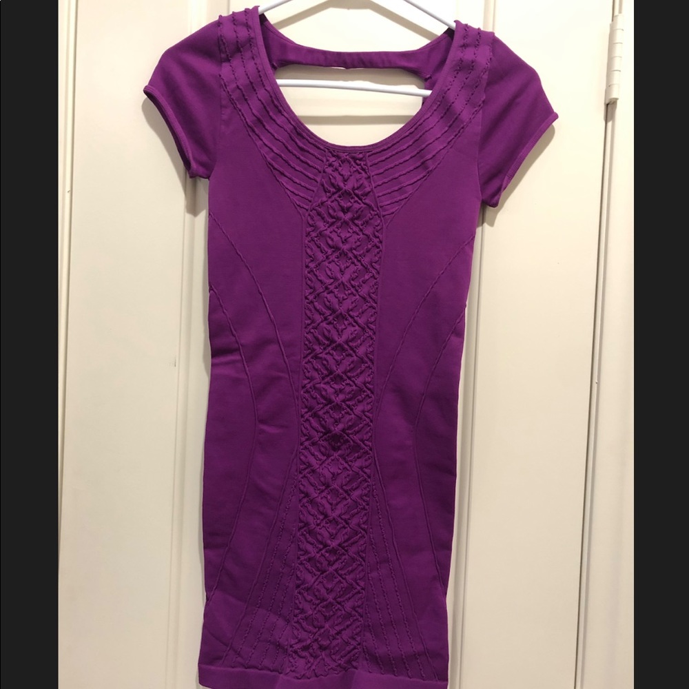 Purple Bebe Dress - Tags Attached P/S